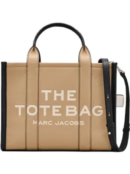 Marc Jacobs: Бежевая сумка-шоппер  The