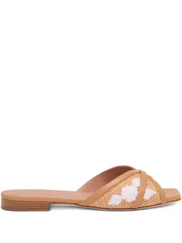 Malone Souliers: Бежевые сандалии 