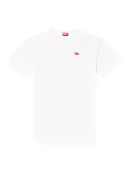 Diesel: Белая футболка 