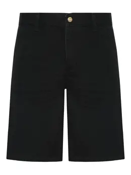 Carhartt WIP: Чёрные шорты 