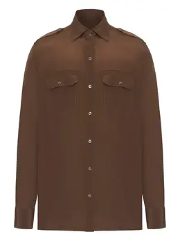 TOM FORD: Шёлковая рубашка 