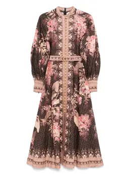 ZIMMERMANN: Льняное платье 