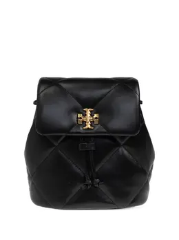 Tory Burch: Чёрный рюкзак  Virginia