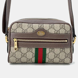 Gucci: Бежевая сумка  Ophidia GG