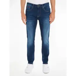 Tommy Hilfiger: Зауженные джинсы  Tommy Jeans