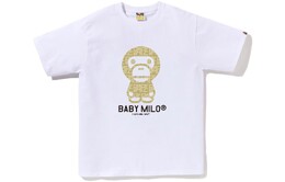 A BATHING APE: Белая футболка 