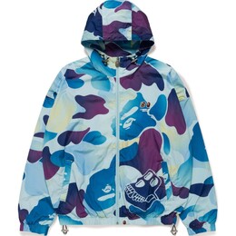 A BATHING APE: Синяя куртка 