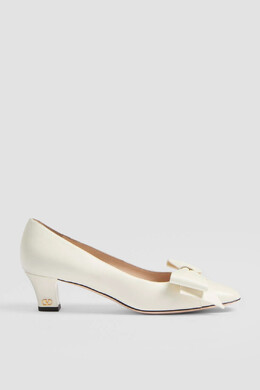 Valentino: Золотые туфли 