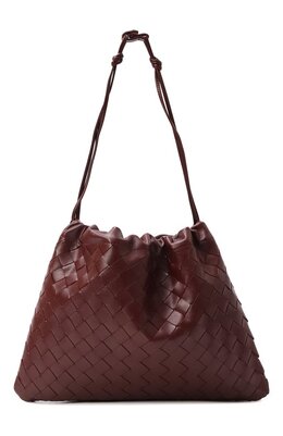 Bottega Veneta: Коричневая сумка 