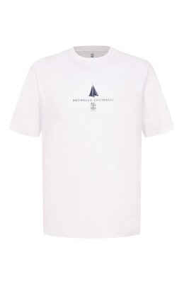 Brunello Cucinelli: Хлопковая футболка 
