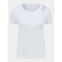 EA7 EMPORIO ARMANI: Белая футболка 