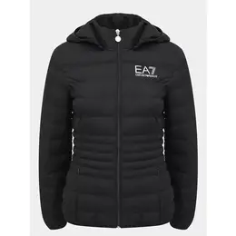 EA7 EMPORIO ARMANI: Чёрная куртка 