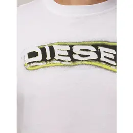 DIESEL: Белая футболка 