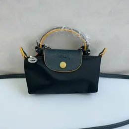 Longchamp: Чёрная сумка 