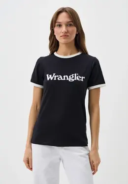 Wrangler: Чёрная футболка 