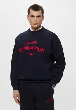 EA7: Синий свитшот 