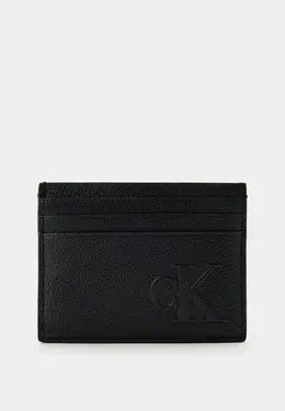 Calvin Klein Jeans: Чёрный картхолдер 