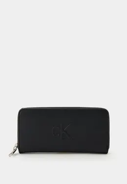 Calvin Klein Jeans: Чёрный кошелёк 