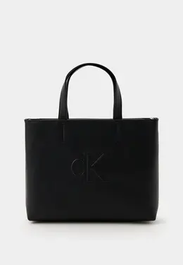 Calvin Klein Jeans: Чёрная сумка 
