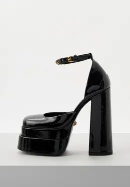 Versace: Чёрные туфли 