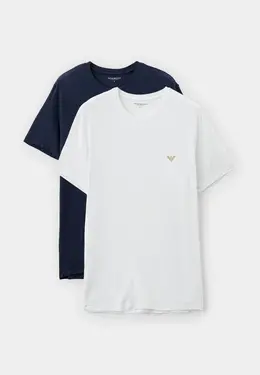 Emporio Armani: Белая футболка 