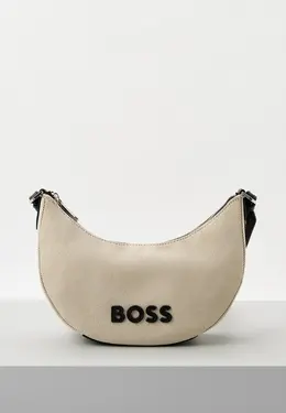 Boss: Бежевая сумка 