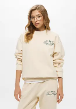 Sporty & Rich: Бежевый свитшот 