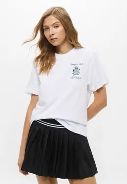 Sporty & Rich: Белая футболка 