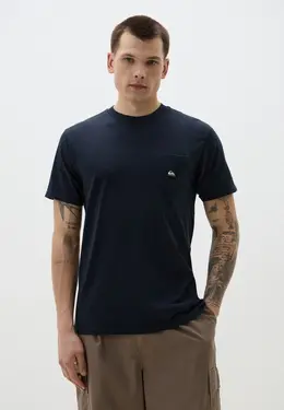 Quiksilver: Синяя футболка 