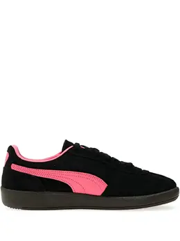 PUMA: Чёрные кроссовки  Suede
