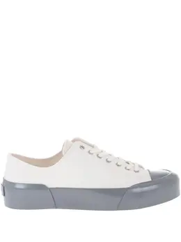 Jil Sander: Белые кроссовки 