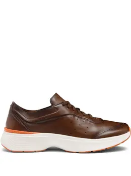 Santoni: Коричневые кроссовки 