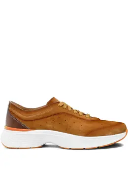 Santoni: Коричневые кроссовки 