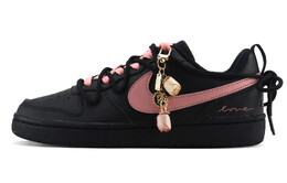 Nike: Чёрные кроссовки  Court