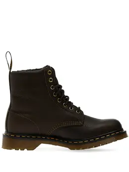Dr. Martens: Тёмные ботинки  1460