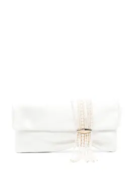 Jimmy Choo: Белый клатч 