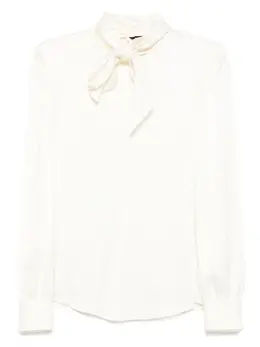 TOM FORD: Атласная блуза  Satin Bow
