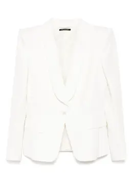 TOM FORD: Белый жакет 