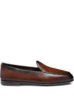 Santoni: Коричневые туфли 