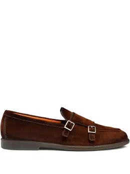 Santoni: Коричневые туфли 