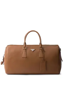 Prada: Коричневая сумка 