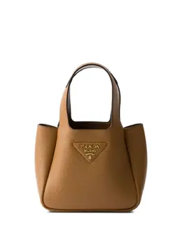 Prada: Коричневая сумка 