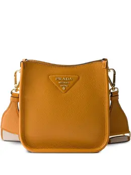 Prada: Оранжевая сумка 