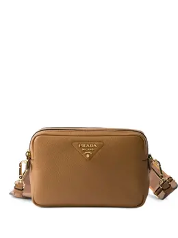 Prada: Коричневая сумка 