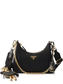 Prada: Чёрная сумка 