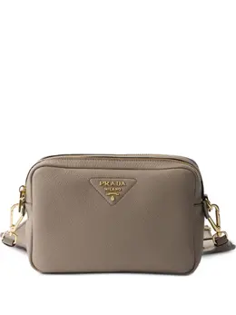 Prada: Коричневая сумка 