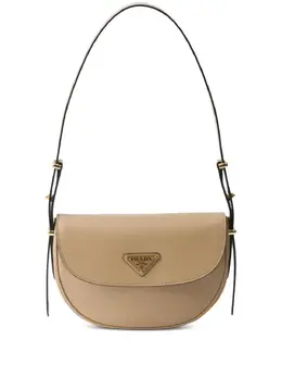 Prada: Бежевая сумка 