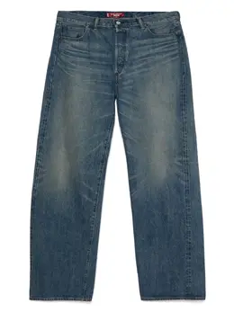 Junya Watanabe MAN: Голубые джинсы 