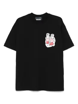 MSGM: Чёрная футболка 