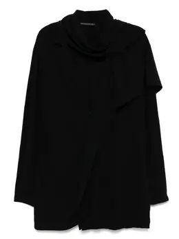 Yohji Yamamoto: Шарф с воротником 